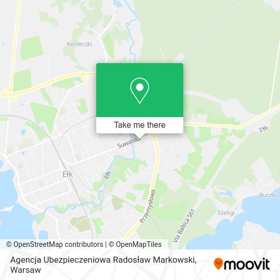 Agencja Ubezpieczeniowa Radosław Markowski map