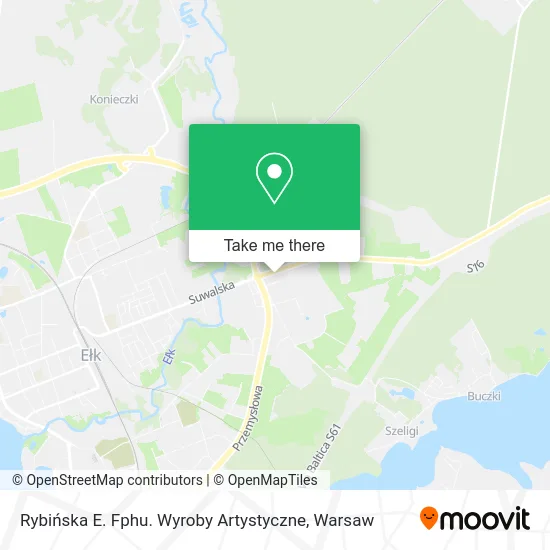 Rybińska E. Fphu. Wyroby Artystyczne map