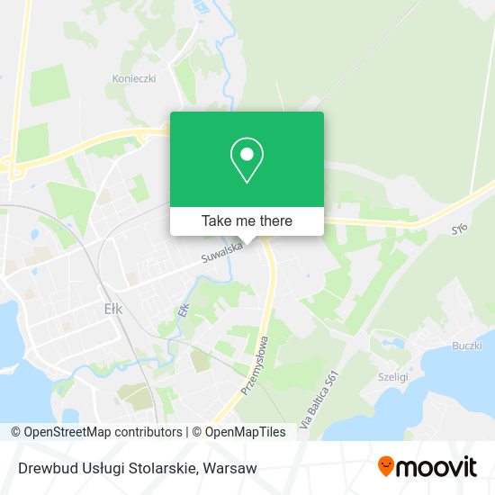 Drewbud Usługi Stolarskie map