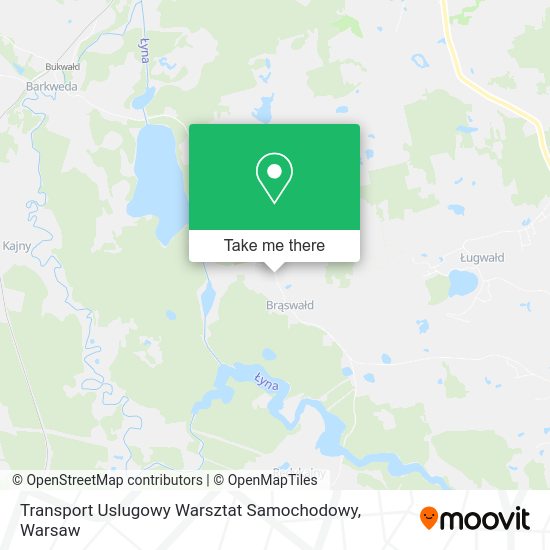 Transport Uslugowy Warsztat Samochodowy map