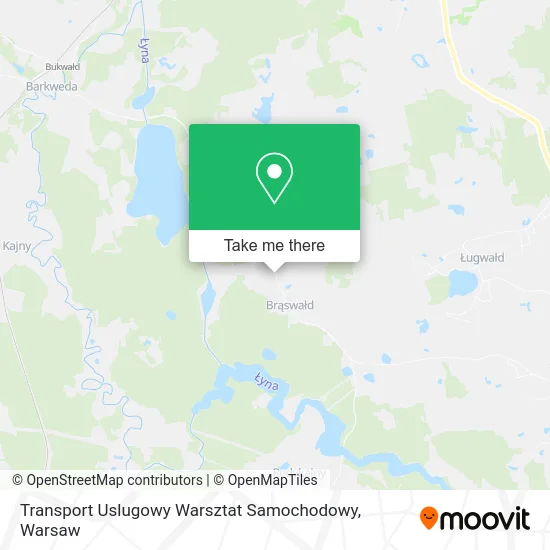 Карта Transport Uslugowy Warsztat Samochodowy