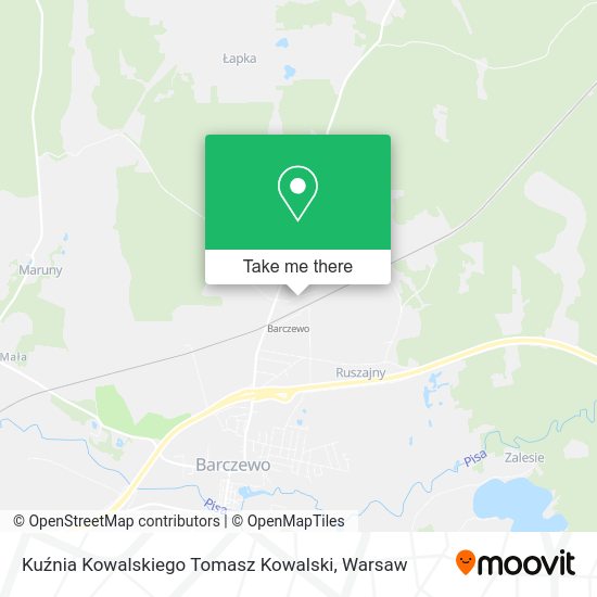 Kuźnia Kowalskiego Tomasz Kowalski map