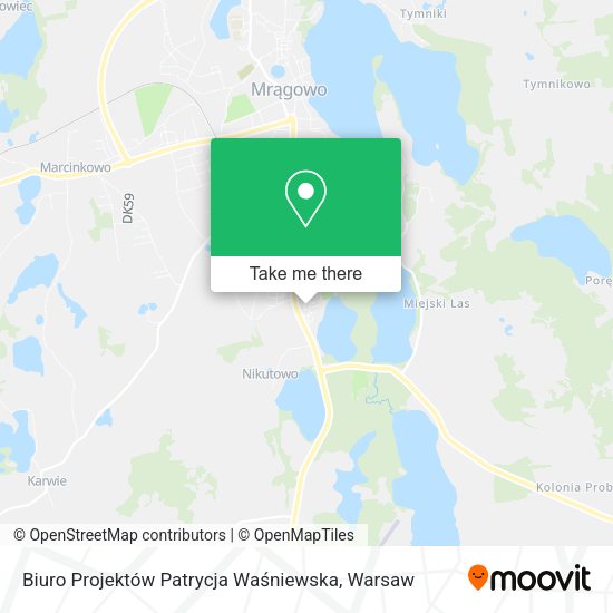 Biuro Projektów Patrycja Waśniewska map