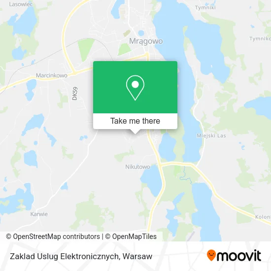 Карта Zaklad Uslug Elektronicznych