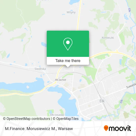 Карта M.Finance. Morusiewicz M.