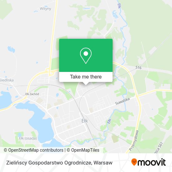 Zielińscy Gospodarstwo Ogrodnicze map