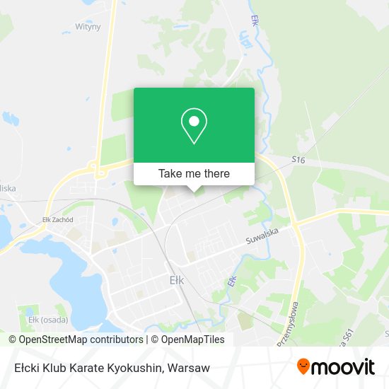 Ełcki Klub Karate Kyokushin map