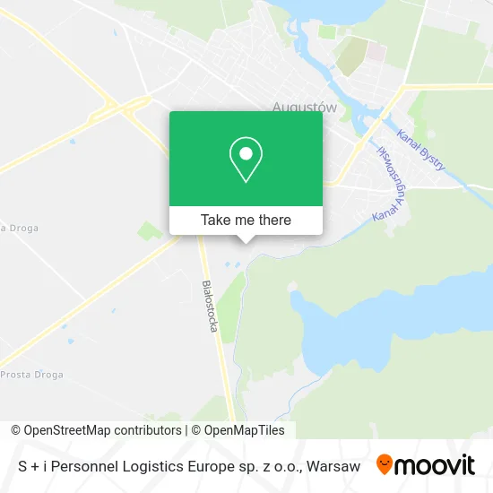 Карта S + i Personnel Logistics Europe sp. z o.o.