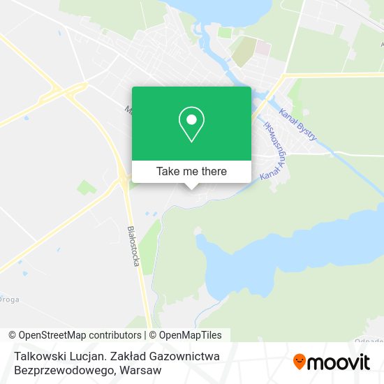 Talkowski Lucjan. Zakład Gazownictwa Bezprzewodowego map