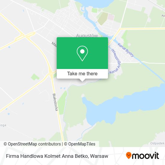 Firma Handlowa Kolmet Anna Betko map