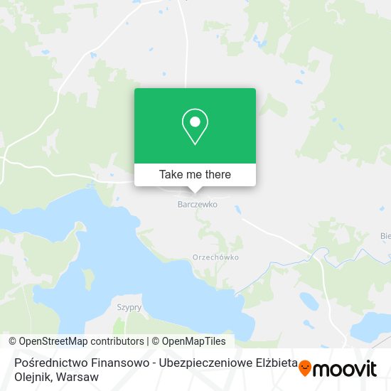 Pośrednictwo Finansowo - Ubezpieczeniowe Elżbieta Olejnik map