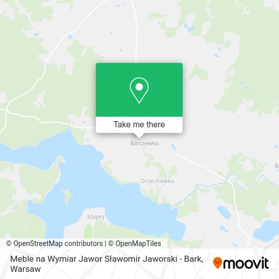 Meble na Wymiar Jawor Sławomir Jaworski - Bark map