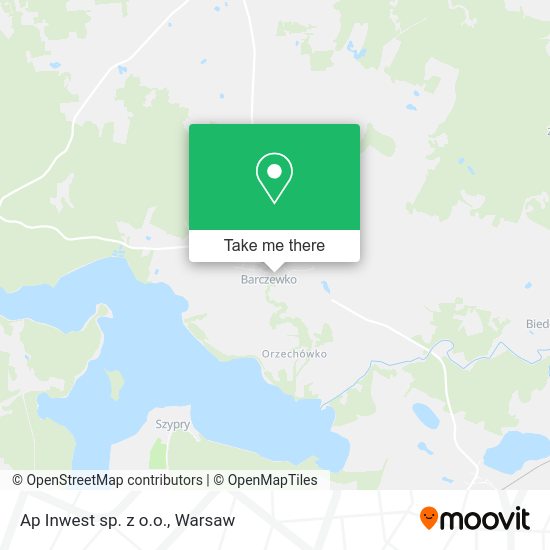 Ap Inwest sp. z o.o. map
