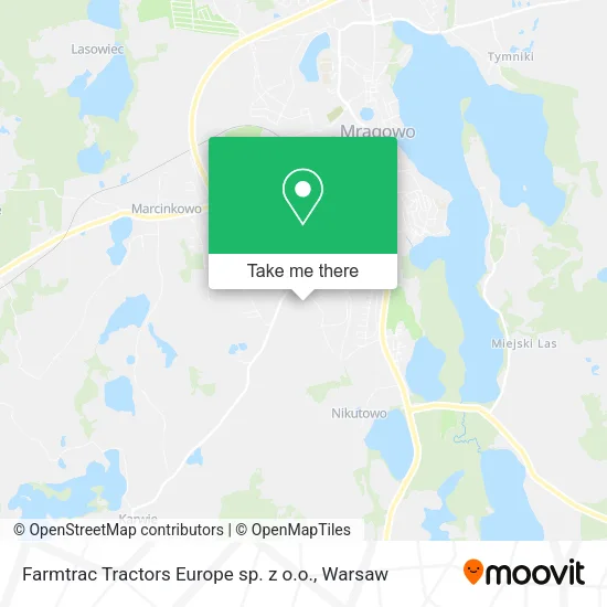 Карта Farmtrac Tractors Europe sp. z o.o.