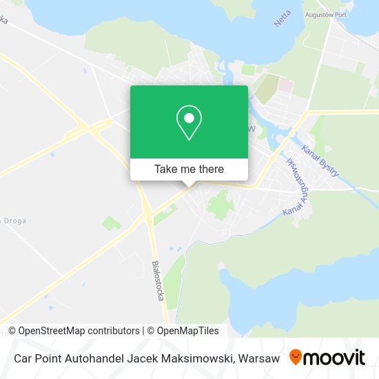 Car Point Autohandel Jacek Maksimowski map