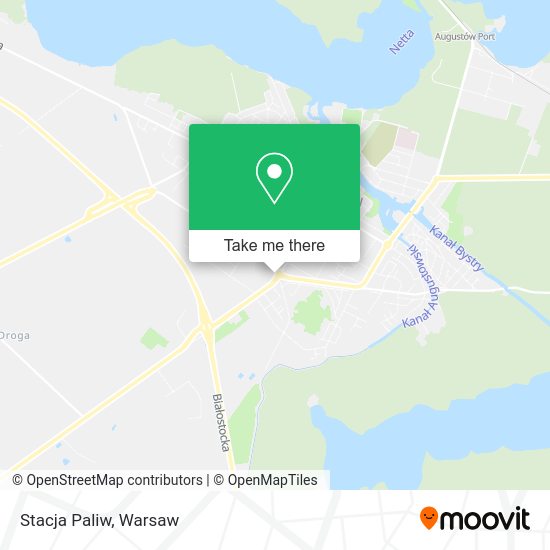 Stacja Paliw map