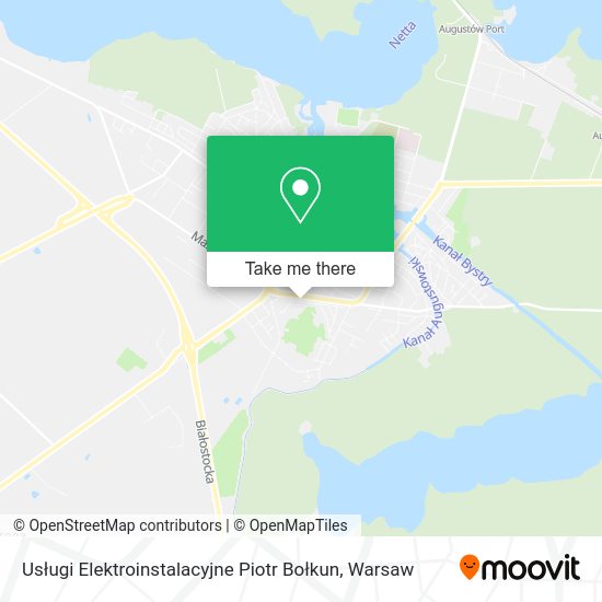 Usługi Elektroinstalacyjne Piotr Bołkun map