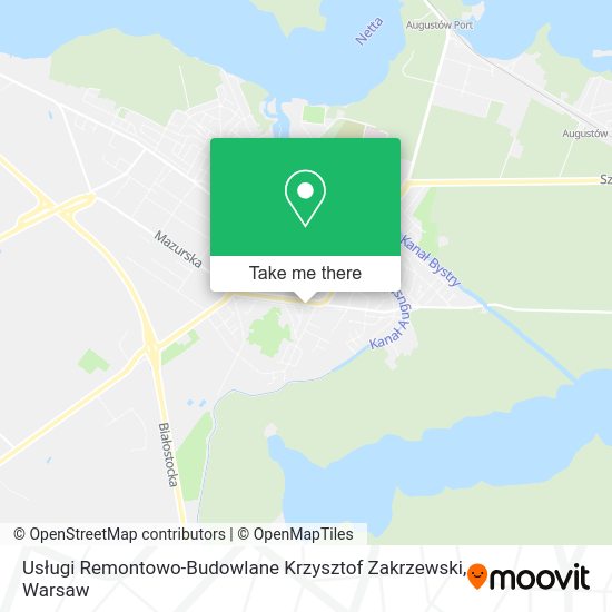 Usługi Remontowo-Budowlane Krzysztof Zakrzewski map