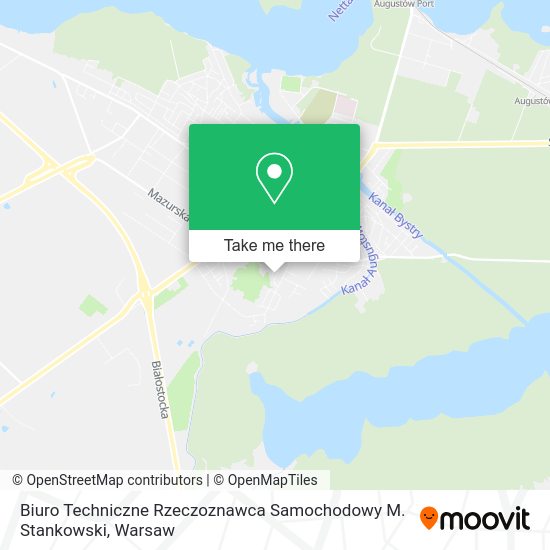 Biuro Techniczne Rzeczoznawca Samochodowy M. Stankowski map