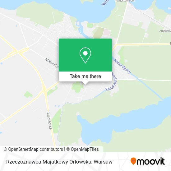 Карта Rzeczoznawca Majatkowy Orlowska