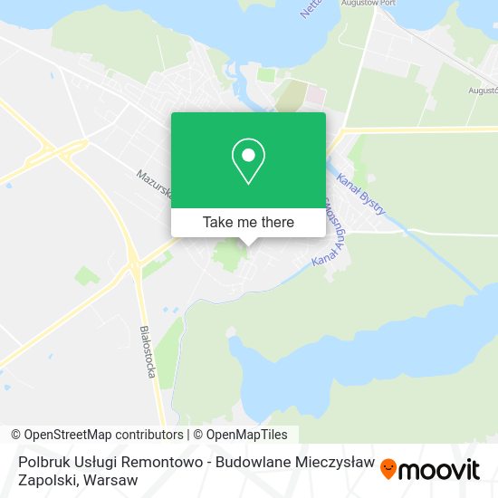 Polbruk Usługi Remontowo - Budowlane Mieczysław Zapolski map