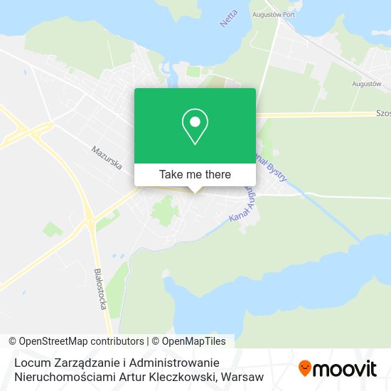 Locum Zarządzanie i Administrowanie Nieruchomościami Artur Kleczkowski map