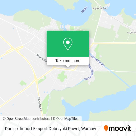 Danielx Import Eksport Dobrzycki Pawel map