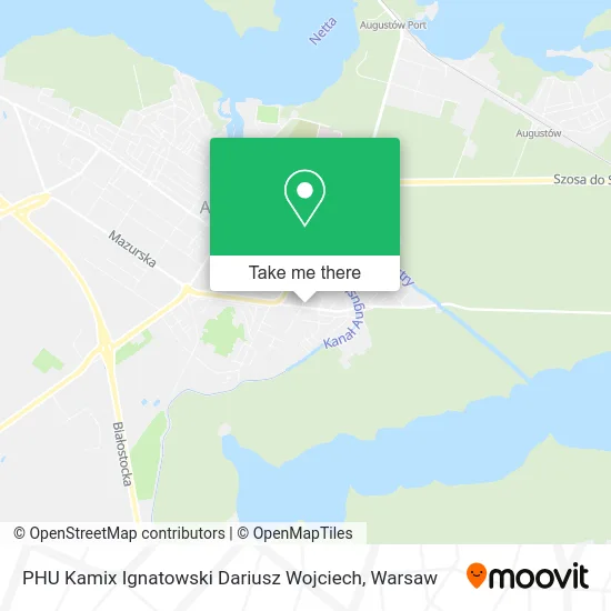 Карта PHU Kamix Ignatowski Dariusz Wojciech