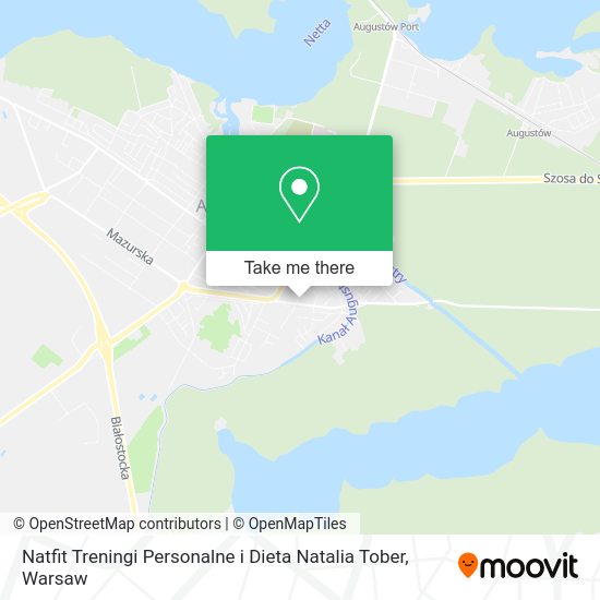 Natfit Treningi Personalne i Dieta Natalia Tober map