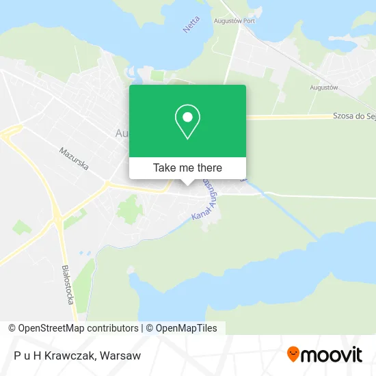 Карта P u H Krawczak