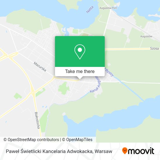 Paweł Świetlicki Kancelaria Adwokacka map