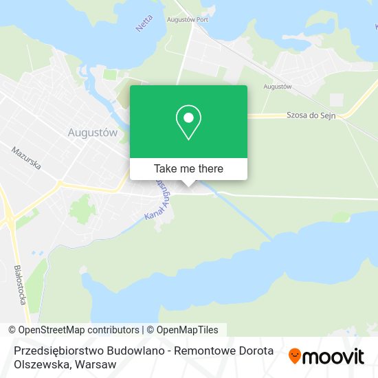 Przedsiębiorstwo Budowlano - Remontowe Dorota Olszewska map