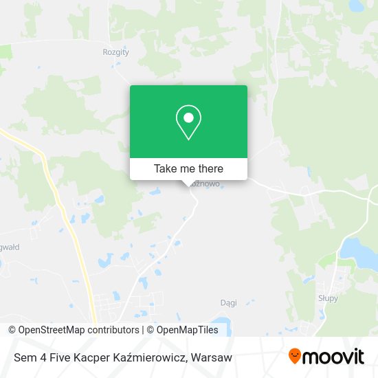 Sem 4 Five Kacper Kaźmierowicz map