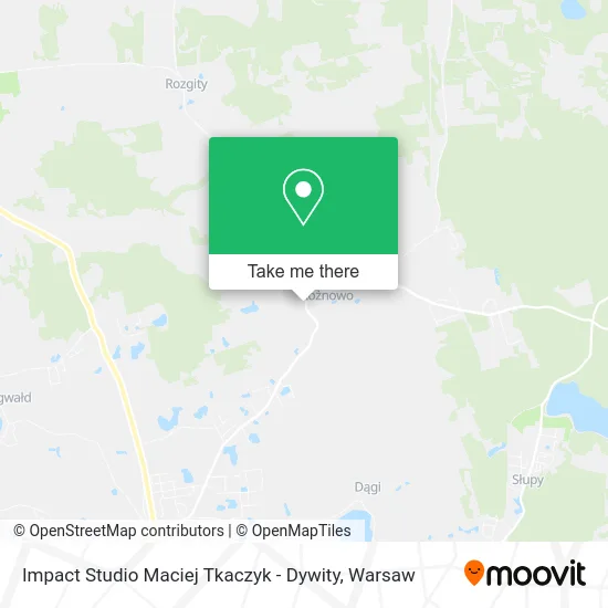 Карта Impact Studio Maciej Tkaczyk - Dywity
