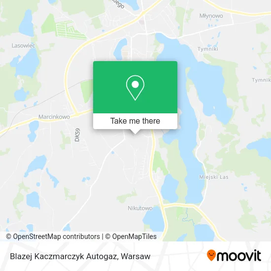 Карта Blazej Kaczmarczyk Autogaz