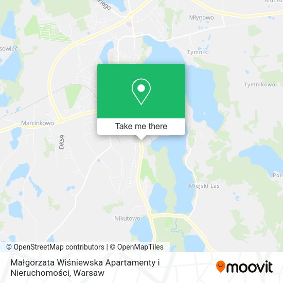 Małgorzata Wiśniewska Apartamenty i Nieruchomości map