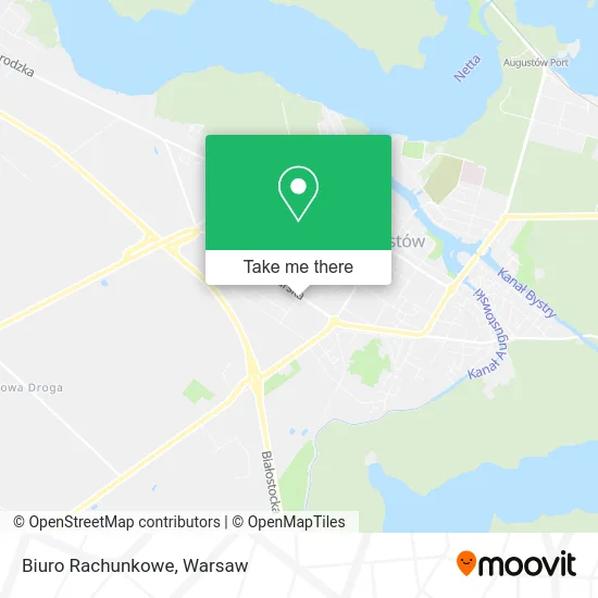 Карта Biuro Rachunkowe