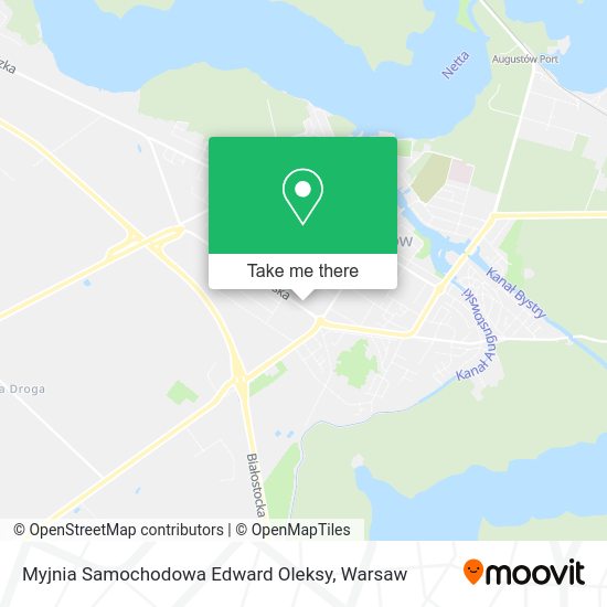 Myjnia Samochodowa Edward Oleksy map