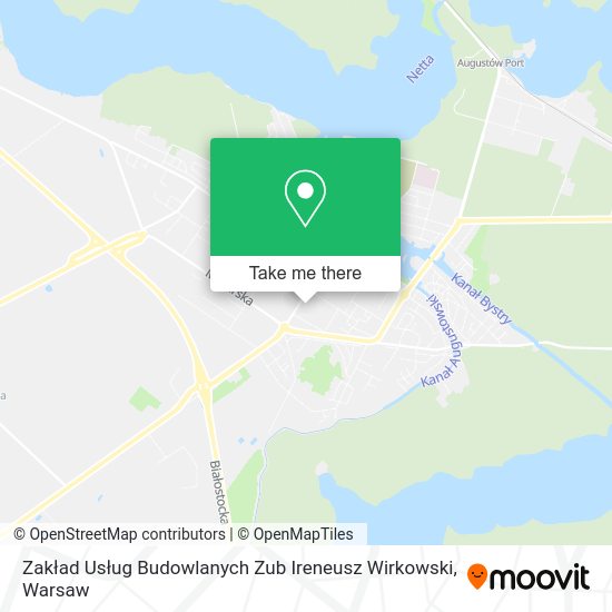 Zakład Usług Budowlanych Zub Ireneusz Wirkowski map