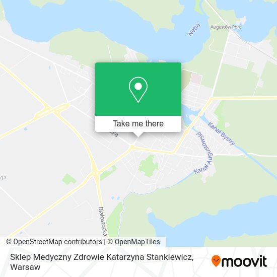 Sklep Medyczny Zdrowie Katarzyna Stankiewicz map