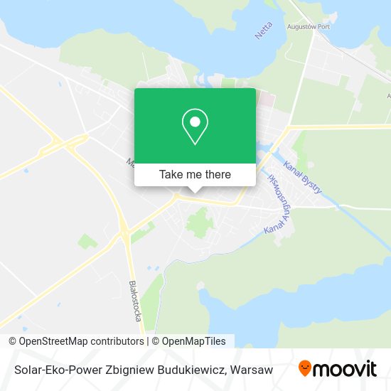 Solar-Eko-Power Zbigniew Budukiewicz map