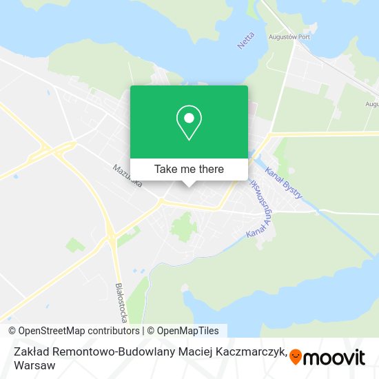 Zakład Remontowo-Budowlany Maciej Kaczmarczyk map