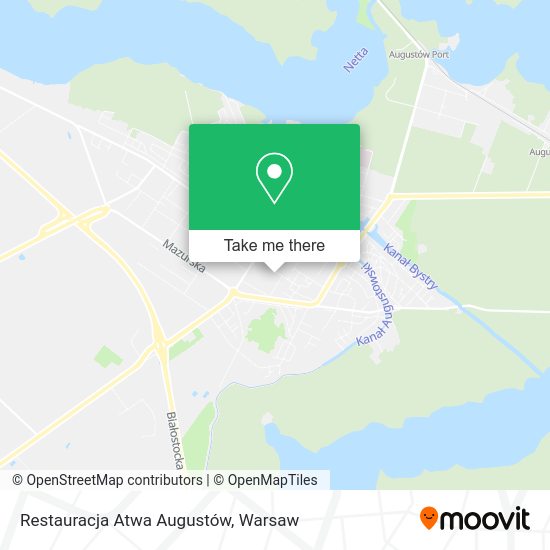 Restauracja Atwa Augustów map