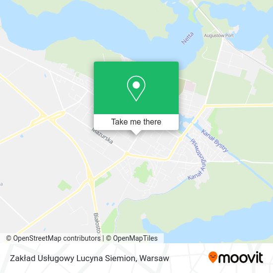 Zakład Usługowy Lucyna Siemion map