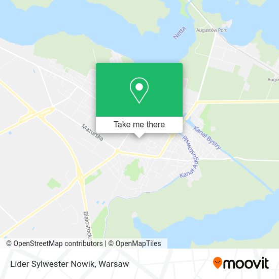 Lider Sylwester Nowik map