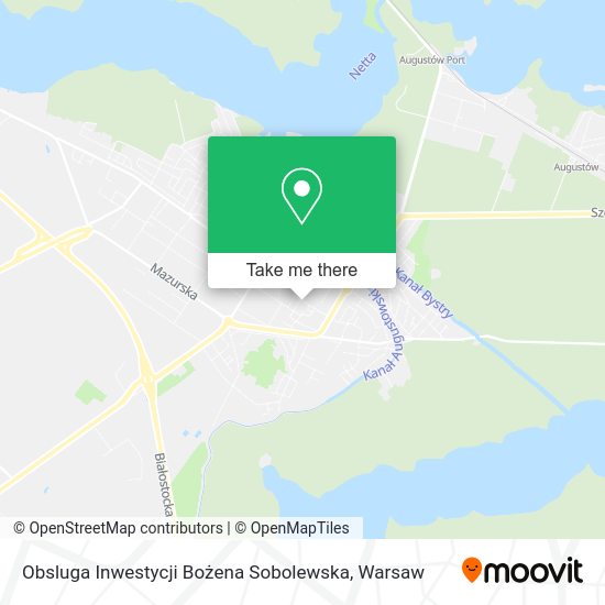 Obsluga Inwestycji Bożena Sobolewska map