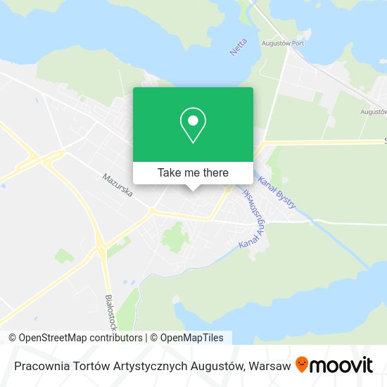 Pracownia Tortów Artystycznych Augustów map