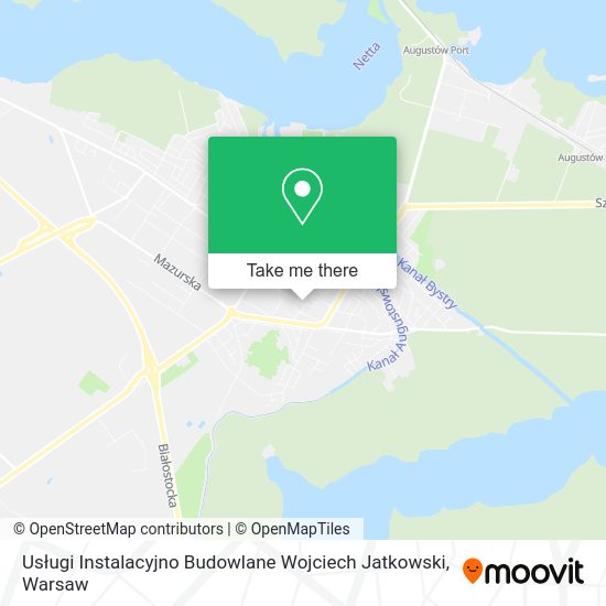 Usługi Instalacyjno Budowlane Wojciech Jatkowski map