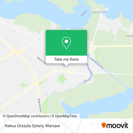 Rakus Urszula Sylwia map