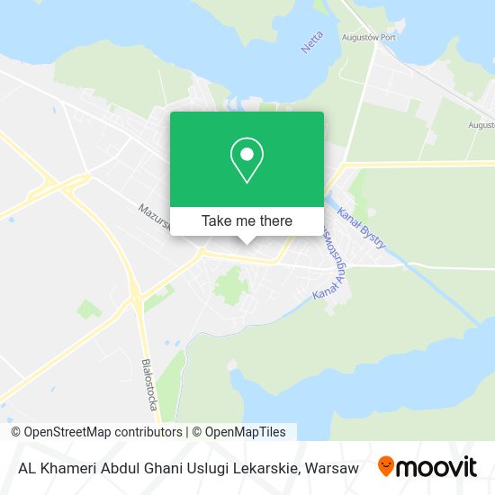 AL Khameri Abdul Ghani Uslugi Lekarskie map